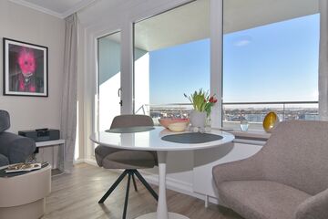 Metropol, Whg. 251, Landseite mit Inselblick 10.OG